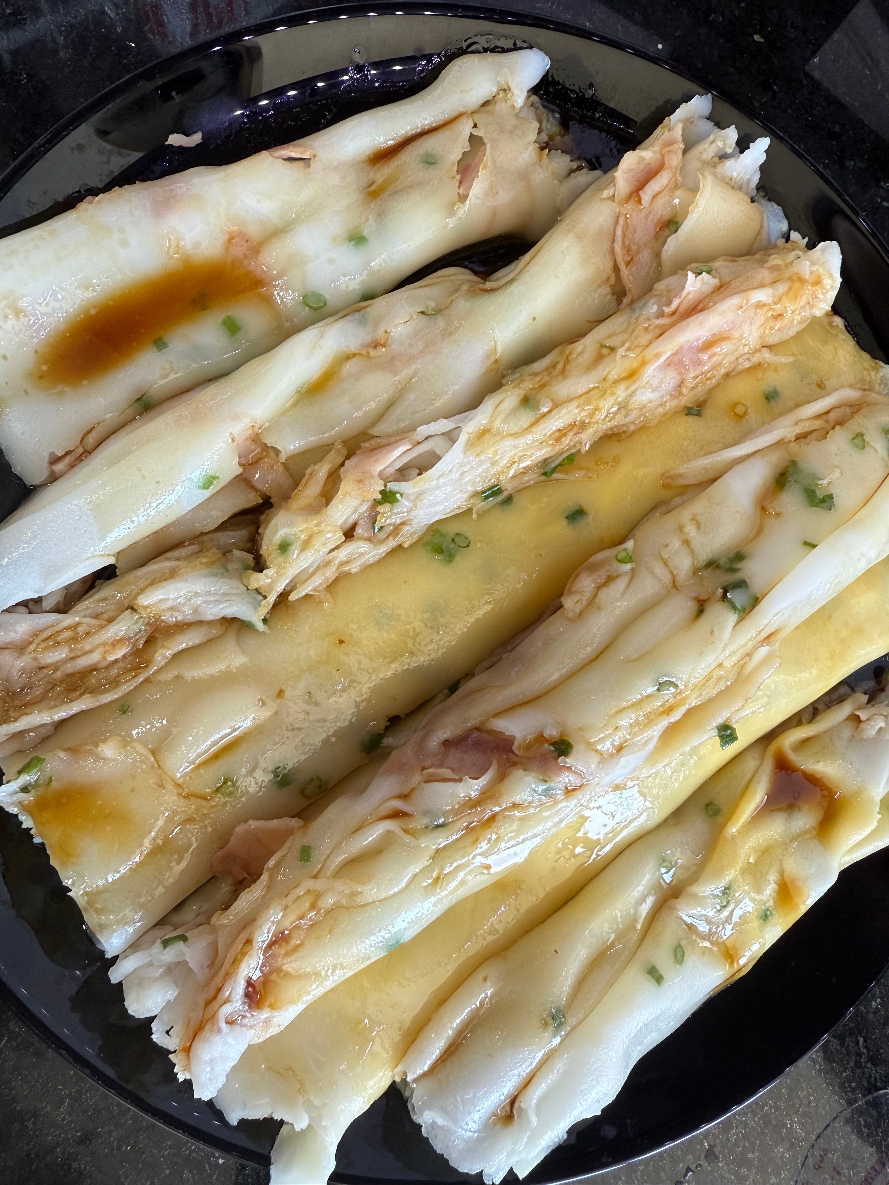 Cheong Fun Casero (Rollitos de Arroz Sedosos)