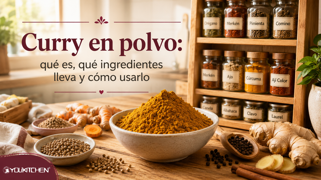 Curry en polvo: qué es, qué ingredientes lleva y cómo usarlo