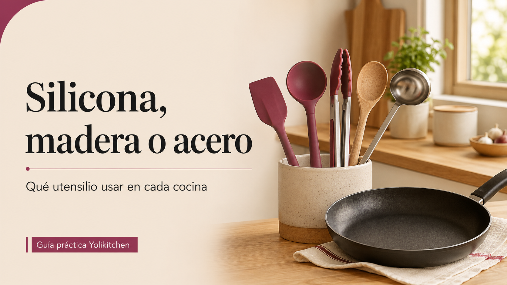 Guía práctica para cocinar mejor,que utensilio usar en cada cocina