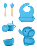 Set de Alimentación para Bebé de Silicona