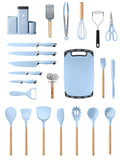 Set de utensilios de silicona 23 piezas
