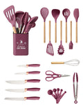 Set de utensilios de cocina 21 piezas