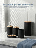 Set Accesorios de Baño 5 Piezas Bambú