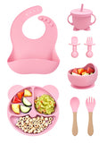 Set de Alimentación para Bebé con Ventosa