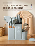 Set de utensilios de silicona 23 piezas