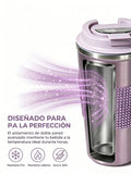 Mug Térmico con Display y Cristales