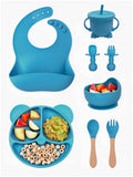 Set de Alimentación para Bebé con Ventosa