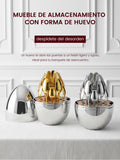 Set de Cubiertos 24 Piezas con Organizador Huevo