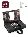 Set de cubiertos en caja de regalo (24 piezas)