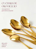 Set de Cucharitas Doradas (6 unidades)