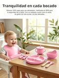 Set de Alimentación para Bebé con Ventosa