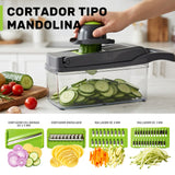 Cortador manual de verduras para agilizar la preparación de alimentos