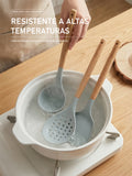 Set de utensilios de silicona 23 piezas