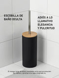 Set de accesorios de baño Bambú + Mate,5 piezas
