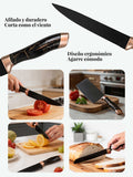 Juego de cuchillos premium 6 piezas