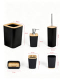 Size de Set de accesorios para baño 6 piezas