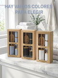 Set Accesorios de Baño 5 Piezas Bambú