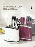 Set de cuchillos 7 piezas con bloque