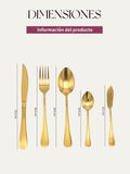 Set de Cubiertos 25 Piezas (5 puestos)