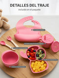 Set de Alimentación para Bebé de Silicona
