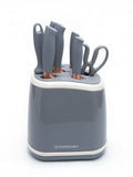 Set de cuchillos 7 piezas con bloque