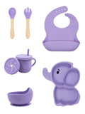 Set de Alimentación para Bebé de Silicona