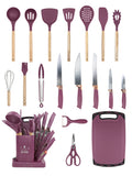 Kit de Cocina 19 Piezas con Cuchillos