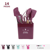 Set de Utensilios de Silicona 14 Piezas