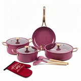 Set ollas antiadherente de 7 piezas