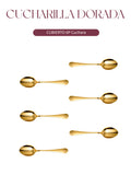 Set de Cucharitas Doradas (6 unidades)