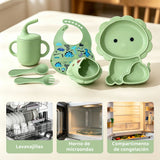 Set de 8 piezas para las primeras comidas del bebé