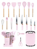 Kit de Cocina 19 Piezas con Cuchillos