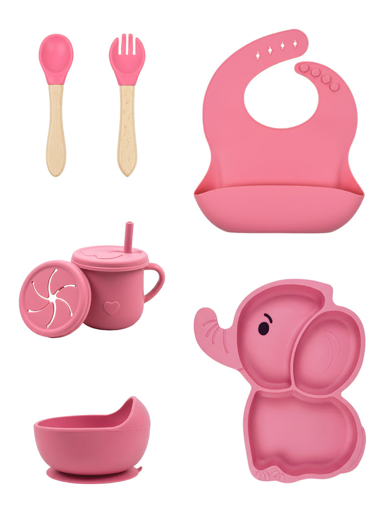 Set de Alimentación para Bebé de Silicona