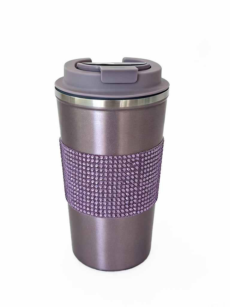 Mug Térmico con Display y Cristales