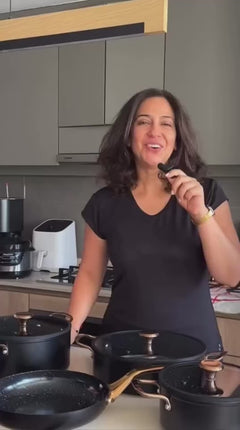 Video de Yolikitchen Set de Ollas Antiadherente 10 Piezas – Gas, Inducción y Vitrocerámica